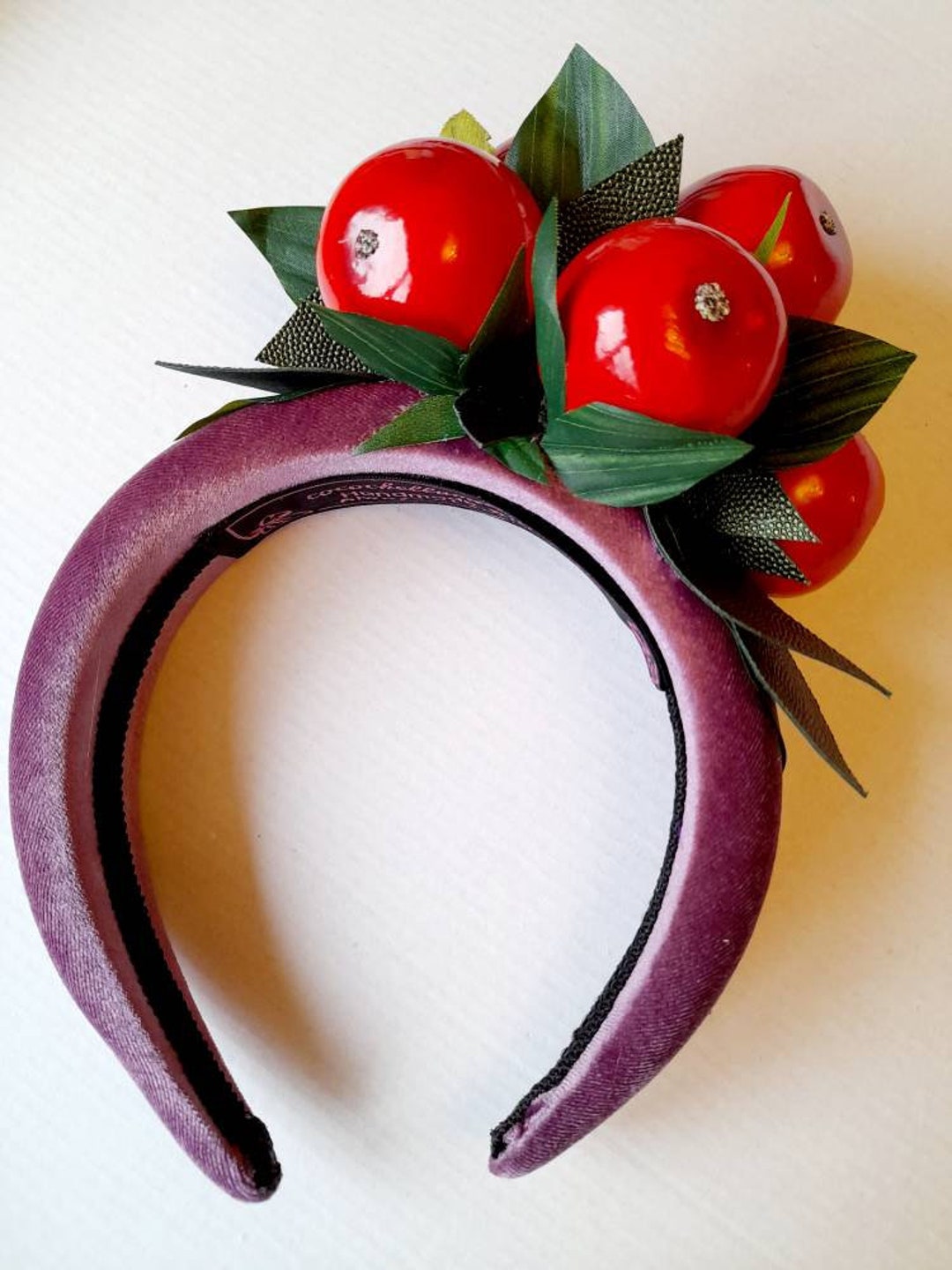 Faux Apples Headband Etsy