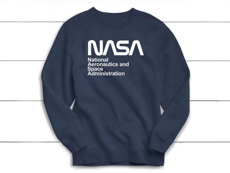 nasa crewneck sweater
