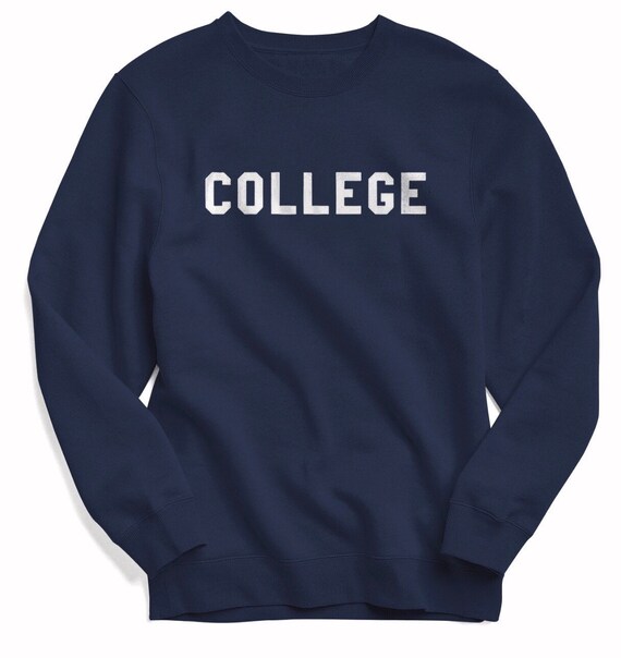 College Sweatshirt College Crewneck College Animal House - Etsy