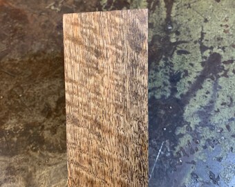 Stabilized curly mango wood