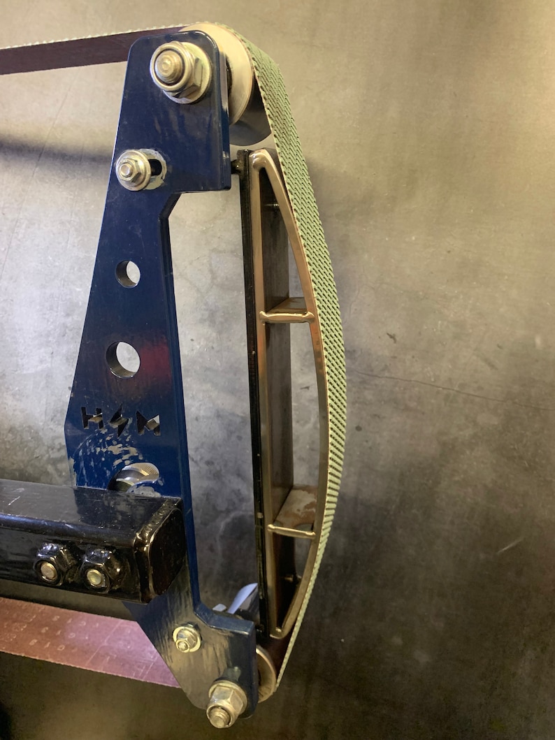 New 14'' Radius Platen 2x72 Belt Grinder Etsy Australia