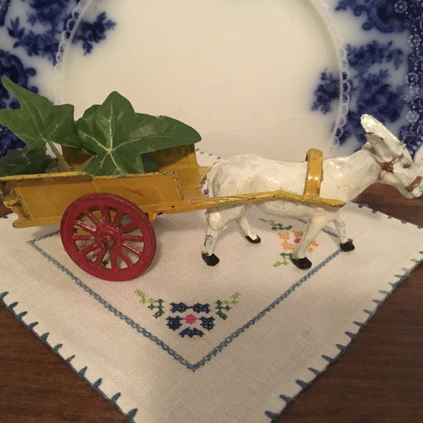 Donkey Pulling Cart Etsy