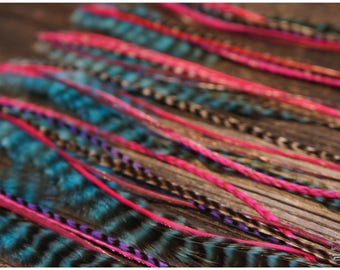 Extensiones de plumas #Estilo Berry# #GRANDE#