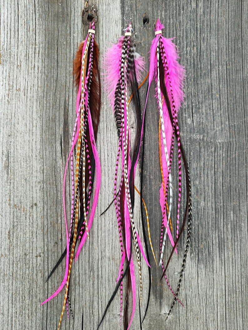 Pack of 10 feather extensions image 8