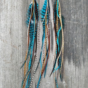 Pack of 10 feather extensions image 7