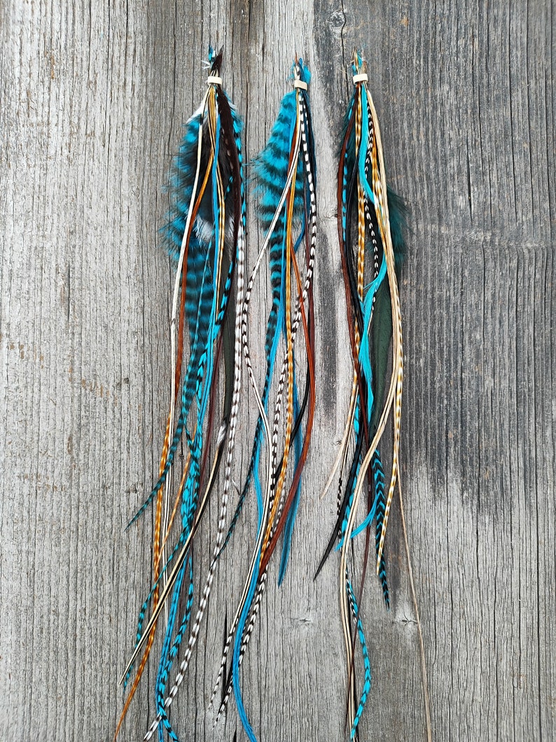 Pack of 10 feather extensions image 7