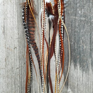 Pack of 10 feather extensions image 5