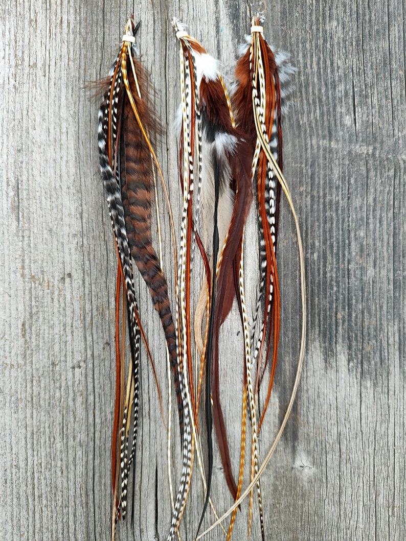 Pack of 10 feather extensions image 5