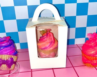 Resin Cupcake Ring Box with Surprise Goodies