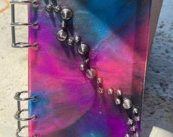 Spiked Secrets Handmade Resin Journal