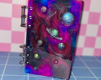 Celestial Bodies Refillable A7 Notebook