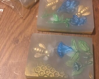 Basil Eucalyptus Decorative Bee Soap