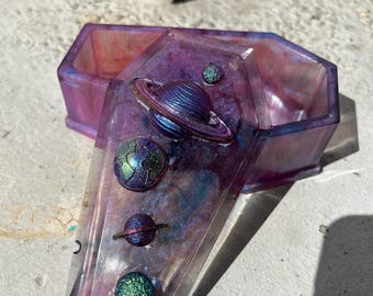 Glow in the Dark Cosmic Coughin Stash Box