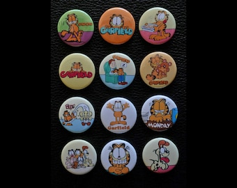 Garfield Button Garfield Buttons - Etsy