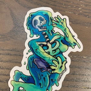 Slime Girl - 3" Vinyl Sticker