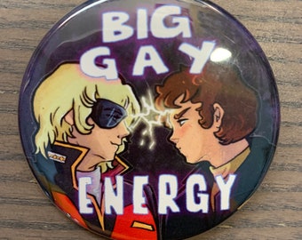 Big Gay Energy - Charmuro Button