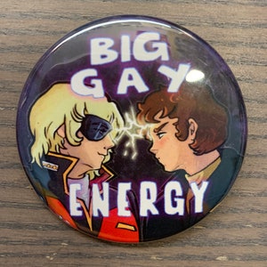 Big Gay Energy - Charmuro Button