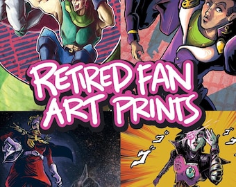 Retired Fan Art Prints