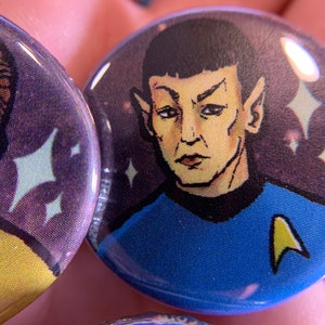 Star Trek TOS 1.25 Button Set image 5