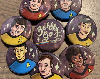 The Original Series 1.25" Button Set