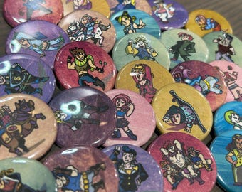 JJ's Strange Escapade - 1.25" buttons