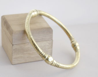 Gallic brass bracelet