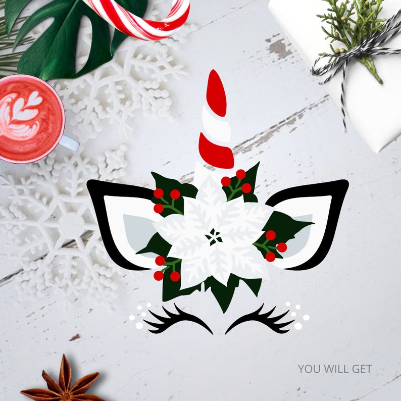 Free Free Christmas Unicorn Svg 741 SVG PNG EPS DXF File