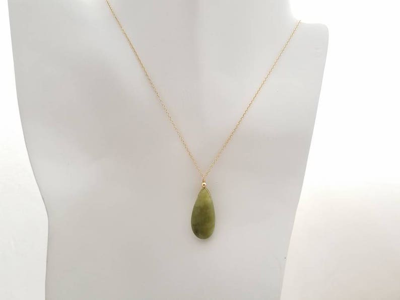 Natural Jade Jewelry Set, Green Jewelry Set, Jade Earrings, Jade Pendant, Gemstone Jewelry Set, Gift for Mom, Green Earring, Green Necklace image 5