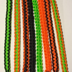 7 inch Handmade multicolored paracord survival bracelets-mini 95 cord, rope bracelet, woven bracelet