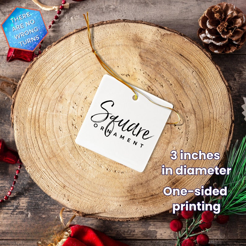 Cartersville Georgia Custom Christmas Ornament | Personalized Cartersville GA Souvenir | Vacation Travel Decoration | Housewarming Gift image 4