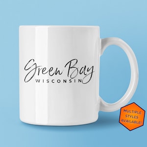 Custom Mugs Wisconsin - Etsy