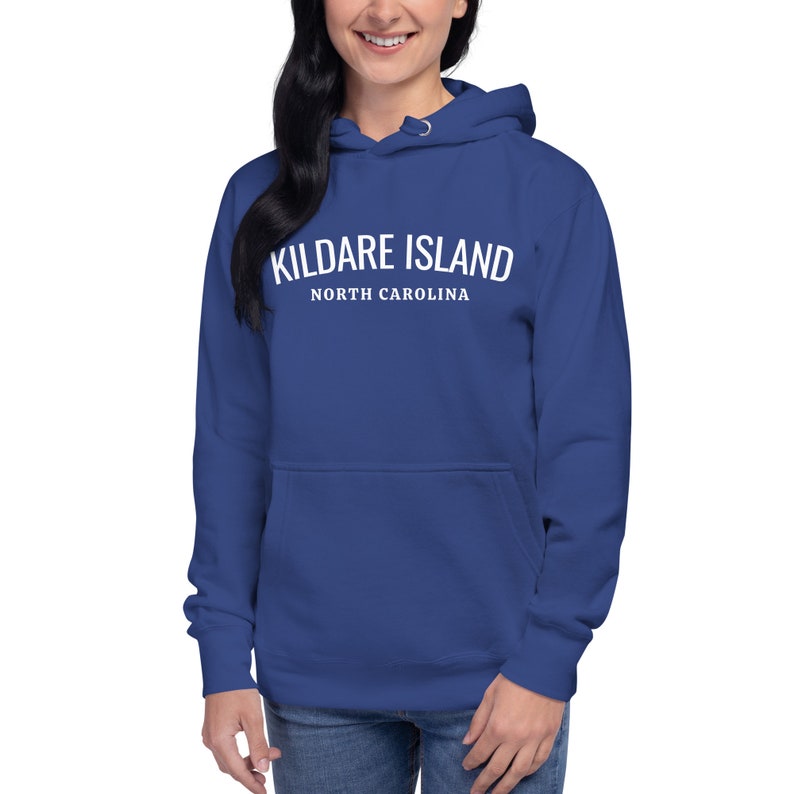Kildare Island North Carolina Custom Hoodie Kildare Island Etsy