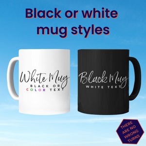 Lynden Washington Custom Coffee Mug Personalized Lynden WA Souvenir Travel Gift Choose from White, Black, Two-Tone image 3