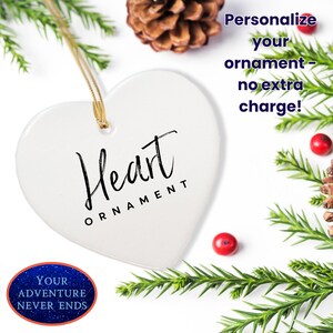 Cartersville Georgia Custom Christmas Ornament | Personalized Cartersville GA Souvenir | Vacation Travel Decoration | Housewarming Gift image 3