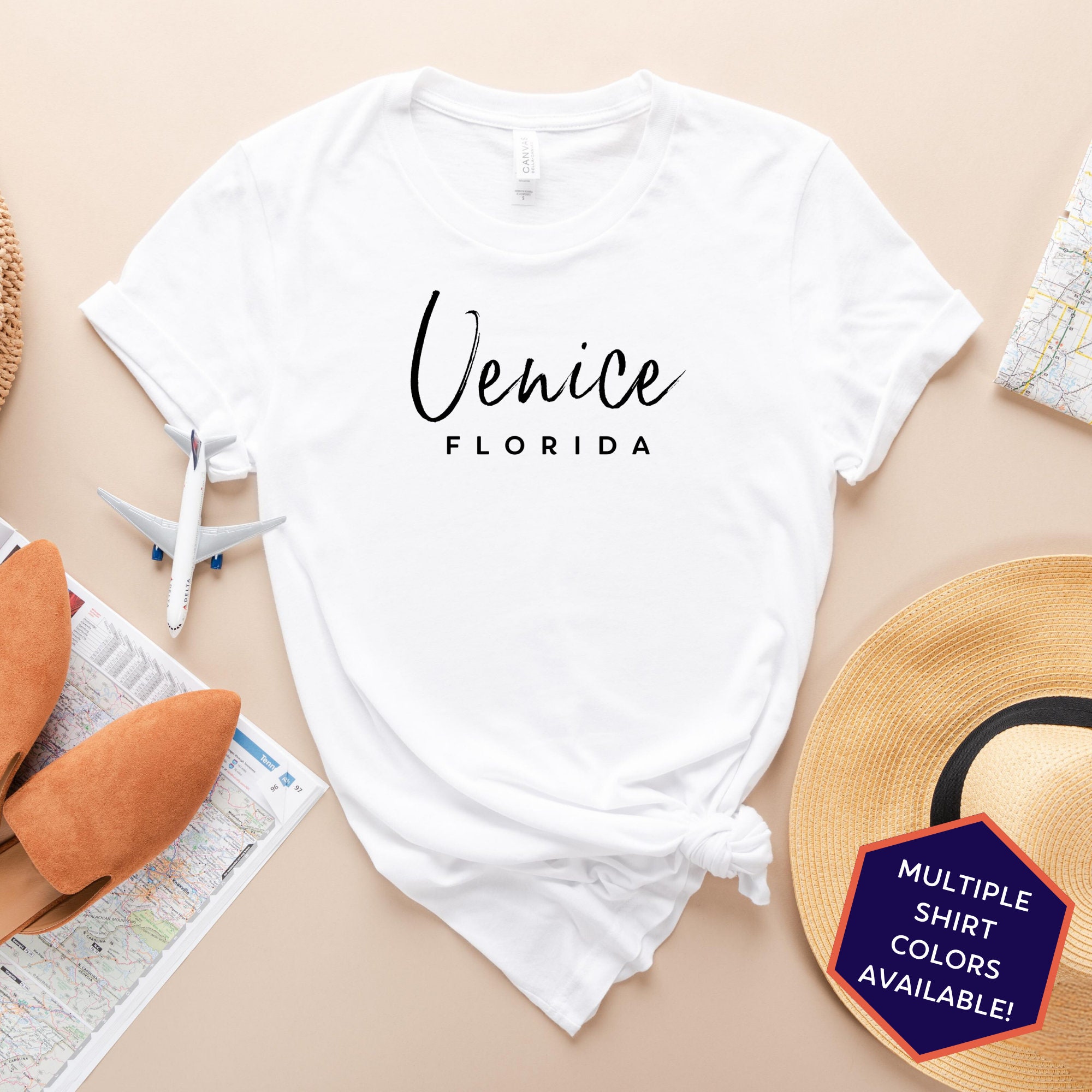 Venice Florida Custom T-shirt | Venice FL Travel Tee Shirt