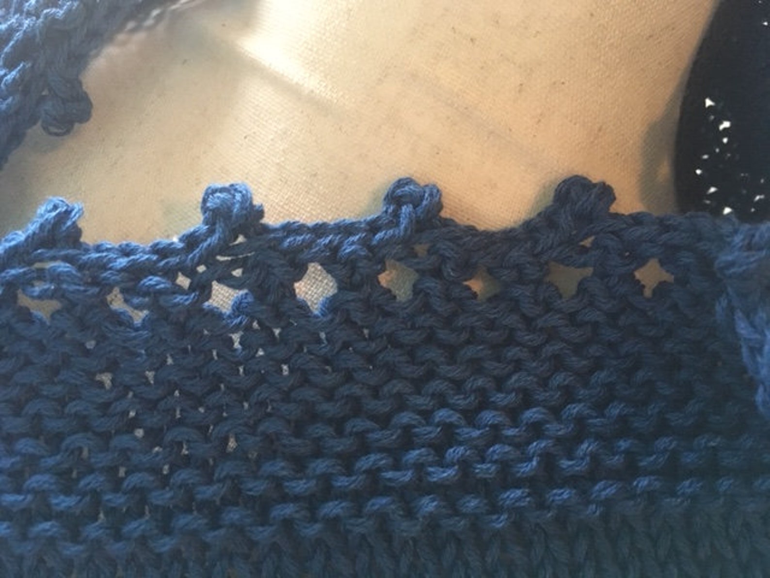 over shawl