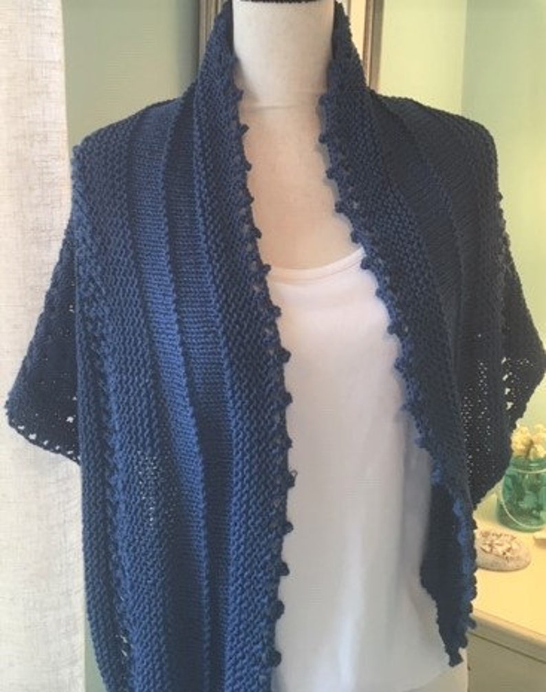 over shawl