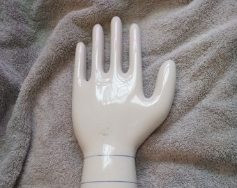 Glazed Porcelain Glove mold 1968