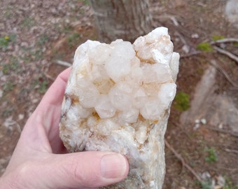 2 lb SC Raw Native Quartz Rock with Crystal points