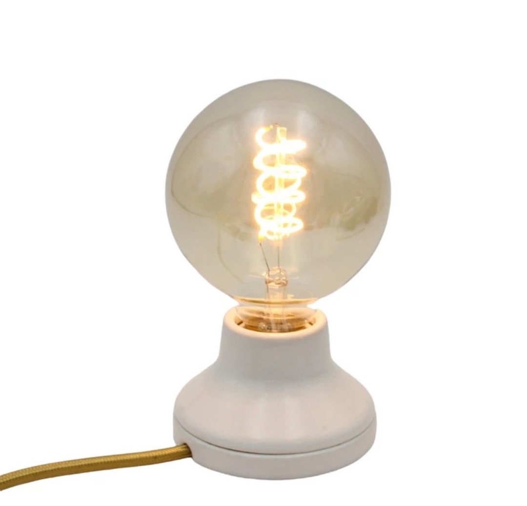 Ceramic Table Lamp Holder Etsy