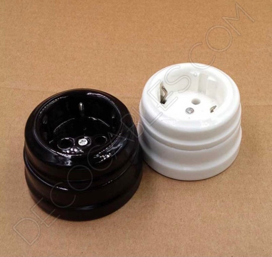 Porcelain Plug With Surface Grounding Etsy