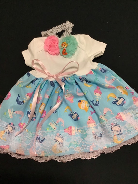 mermaid dress for newborn