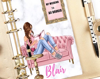 Laminated Planner Dashboard | A5 A6 Personal, Happy Planner Inserts