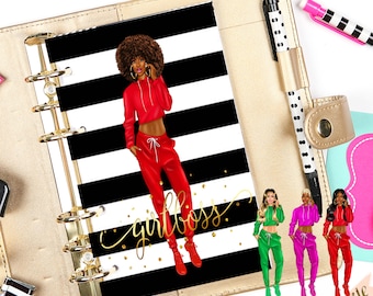 Girl Boss Planner Dashboard | A5 A6 Personal, Laminated