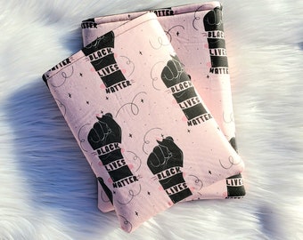 Black Lives Matter Book Sleeve | Padded Book Protector