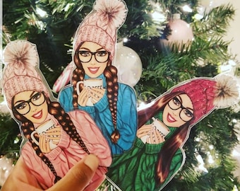 Holiday Bookmark Set |Bookmarks|Book Accessories