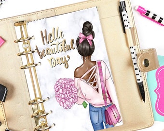 Laminated Planner Dashboard | A5 A6 Personal Wide, Happy Planner Sizes