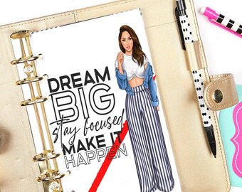 Laminated Planner Dashboard | A5, A6, Happy Planner Sizes