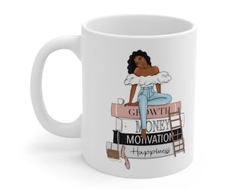 Mug, coffee mug, tea mug, african american coffee mug