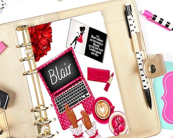 Laminated Planner Dashboard | A5, A6, Happy Planner Sizes